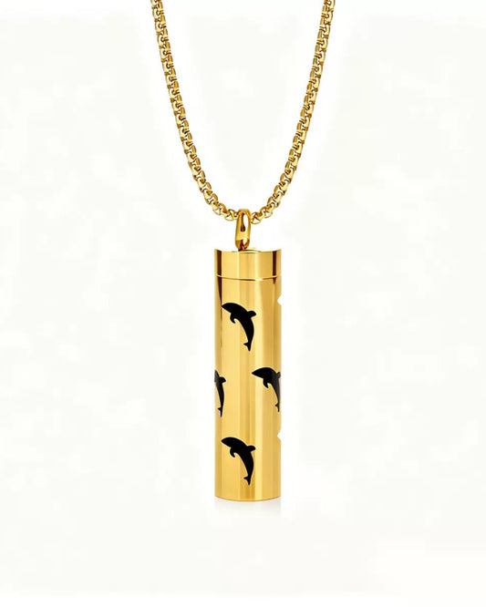 Talisman_Holder_Necklace_Dolphin_Mark