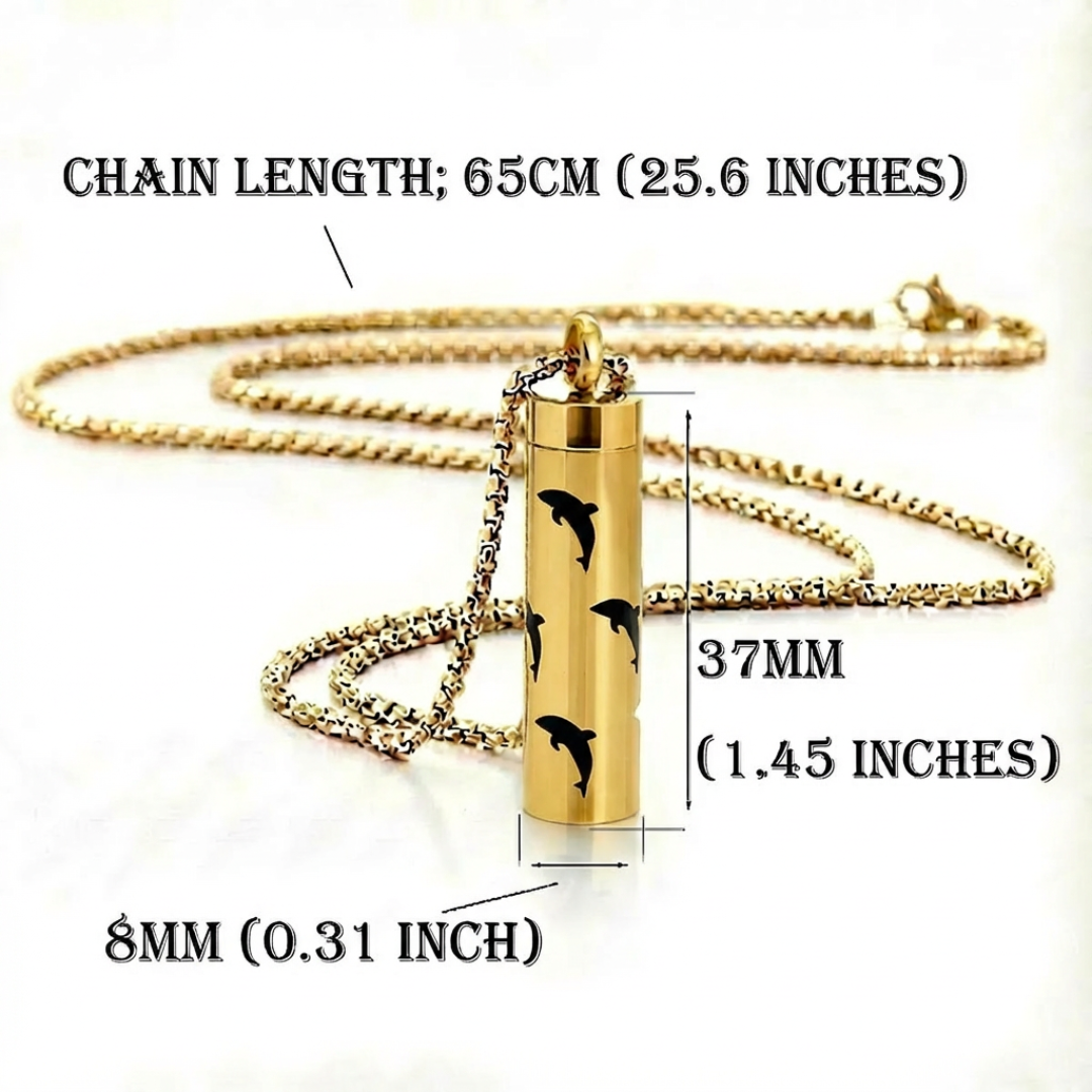 Talisman_Holder_Necklace_Dolphin_Mark_Size